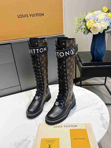 Louis Vuitton Leather Boots Wmns ID:20221117-357